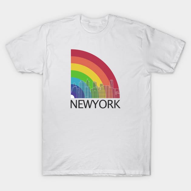 Pride Newyork T-Shirt by tavare